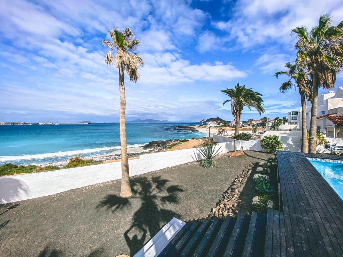 Villa Los Flamencos By Veaco- Beachfront & Pool Corralejo Eksteriør billede